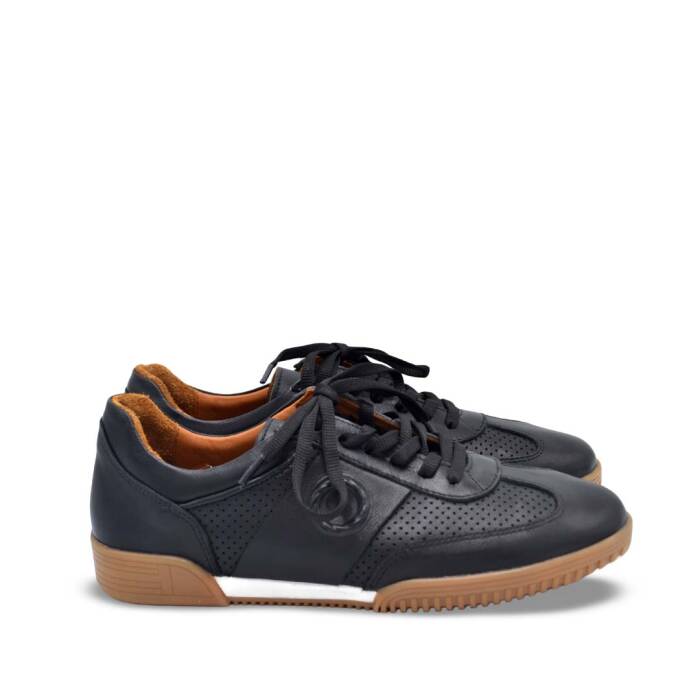 Venüs Deri Kadın Sneakers Ayakkabı Siyah 2611501Y - 2