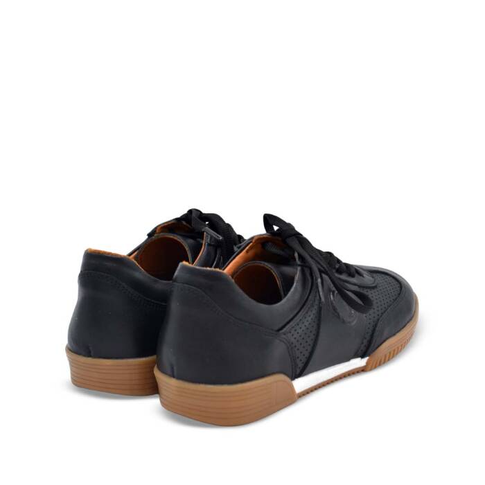 Venüs Deri Kadın Sneakers Ayakkabı Siyah 2611501Y - 3