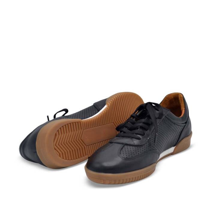 Venüs Deri Kadın Sneakers Ayakkabı Siyah 2611501Y - 5