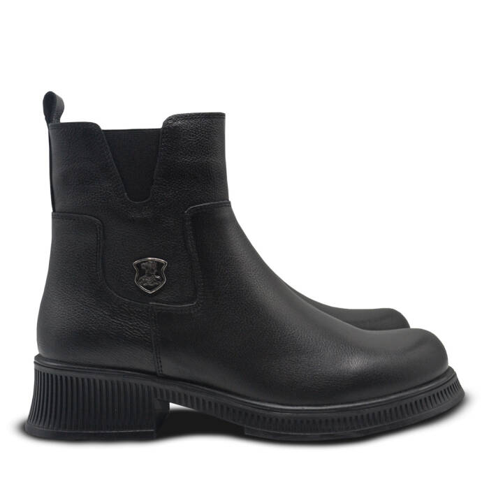 Venüs Deri Kadın Casual Bot Siyah 2452706K