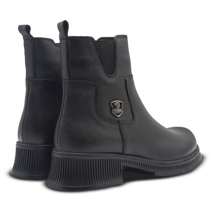 Venüs Deri Kadın Casual Bot Siyah 2452706K