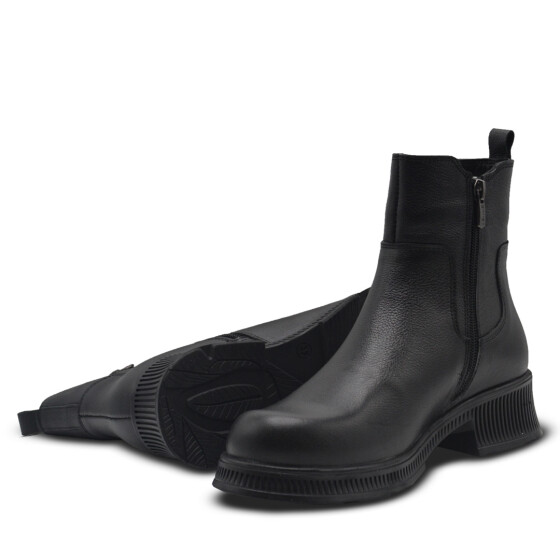 Venüs Deri Kadın Casual Bot Siyah 2452706K - Thumbnail