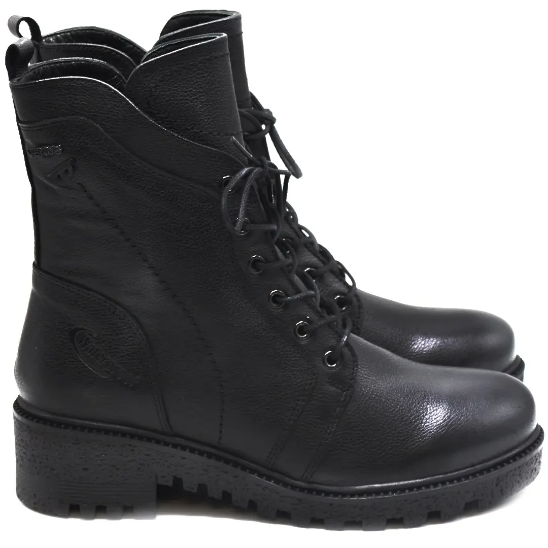 Venüs Deri Kadın Casual Bot Siyah 1950891K