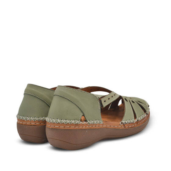 Venüs Deri Kadın Comfort Ayakkabı Su Yeşili 25190245Y - 3