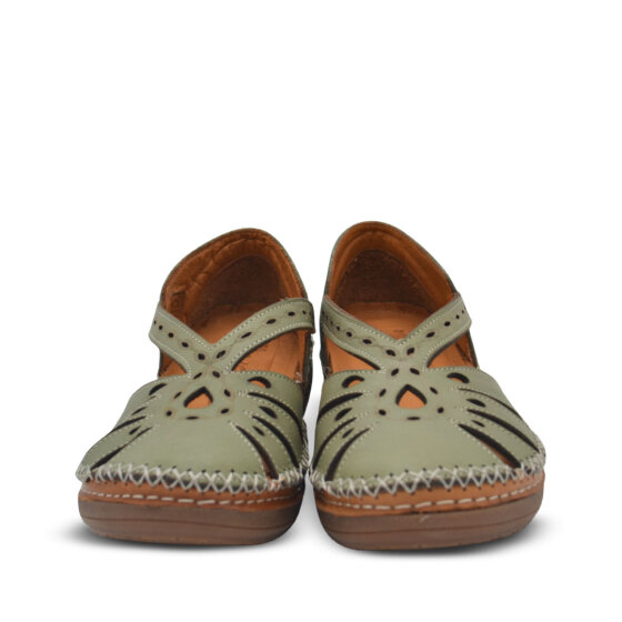 Venüs Deri Kadın Comfort Ayakkabı Su Yeşili 25190245Y - 6