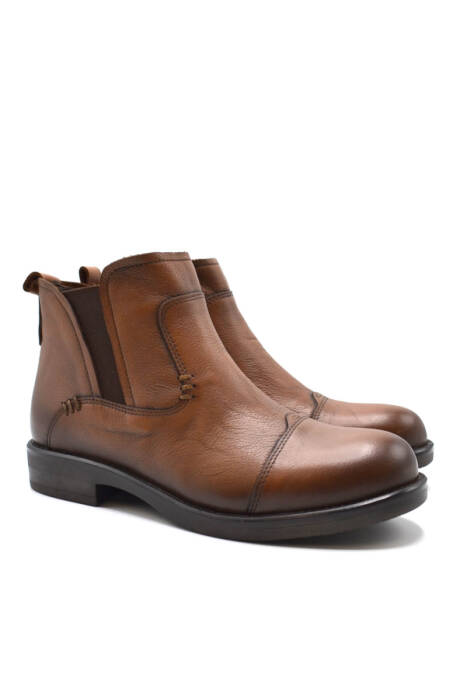 Venüs Deri Kadın Casual Bot Taba 1852509K - 1