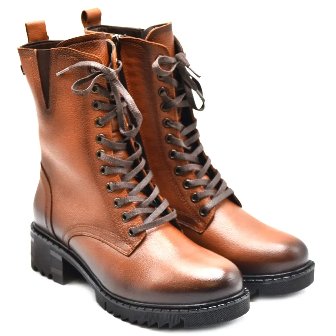 Venüs - Venüs Deri Kadın Casual Bot Taba 1950820K