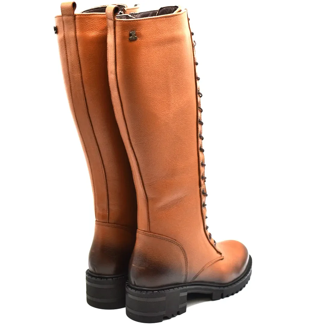 Venüs Deri Kadın Çizme Taba 1950855K