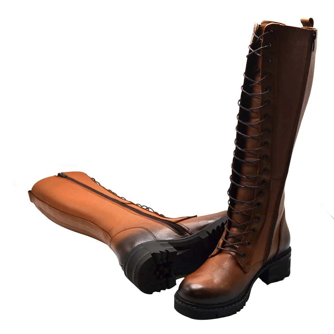 Venüs Deri Kadın Çizme Taba 1950855K