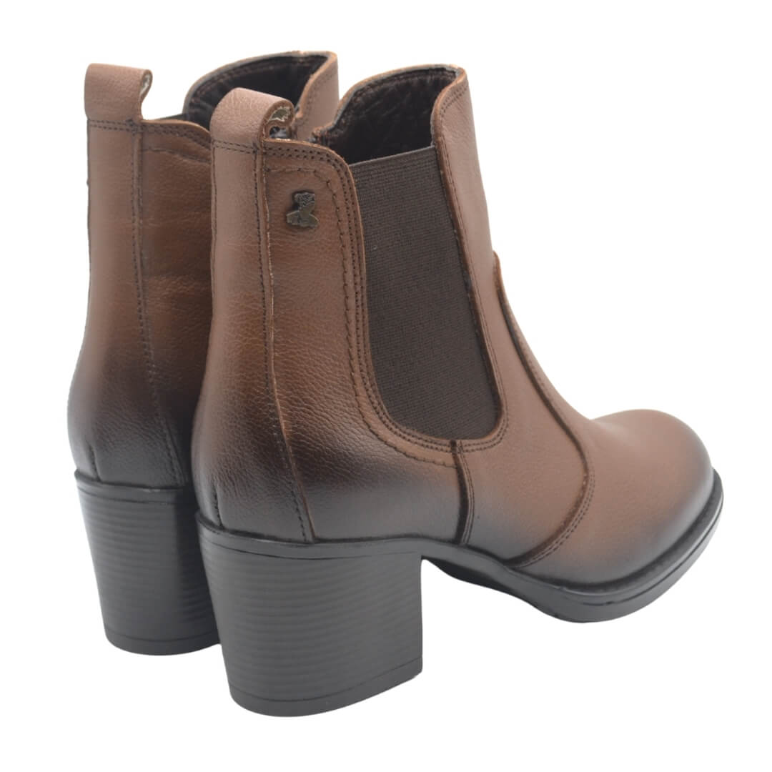 Venüs Deri Kadın Topuklu Casual Bot Taba 2450902K Venüs Deri Kadın Topuklu Casual Bot Taba 2450902K