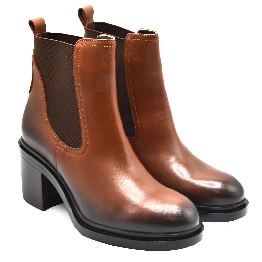 Venüs - Venüs Deri Kadın Casual Bot Taba 2453102K