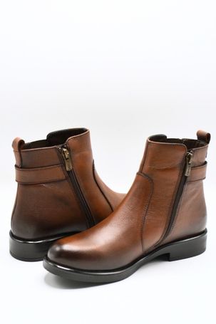 Venüs Deri Kadın Comfort Bot Taba 1852533K - Thumbnail