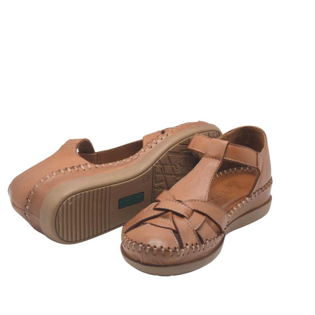 Venüs Deri Kadın Sandalet Taba 25033541Y - Thumbnail