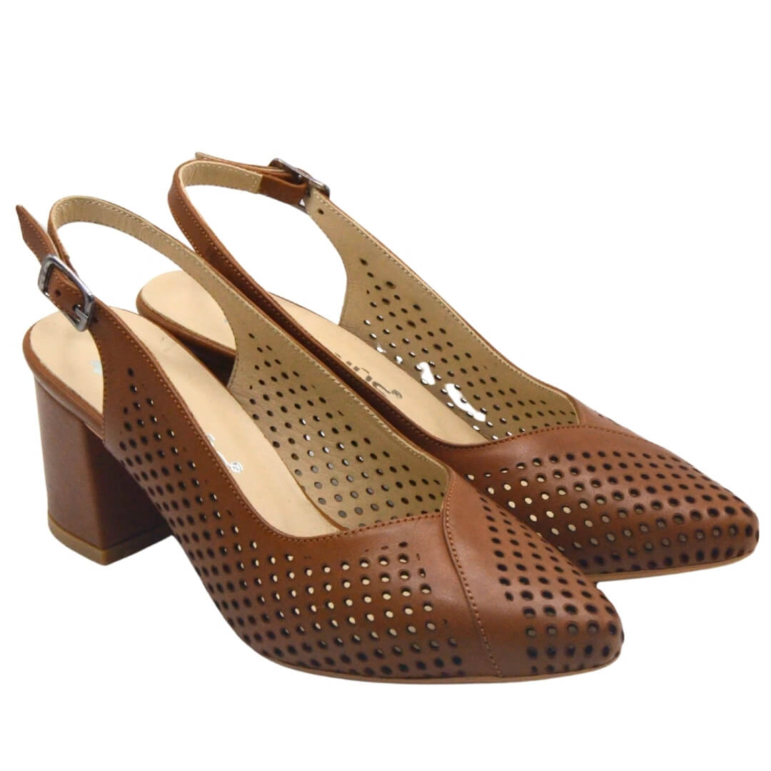 Venüs Deri Kadın Topuklu Ayakkabı Taba 25460991Y Venüs Deri Kadın Topuklu Ayakkabı Taba 25460991Y