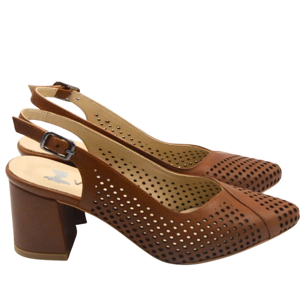 Venüs Deri Kadın Topuklu Ayakkabı Taba 25460991Y Venüs Deri Kadın Topuklu Ayakkabı Taba 25460991Y