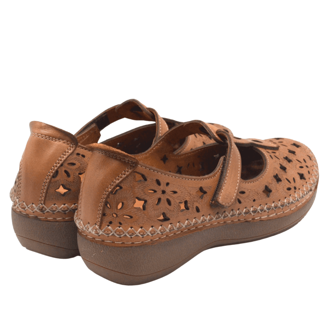 Venüs Deri Kadın Sandalet Taba 25190242Y - Thumbnail