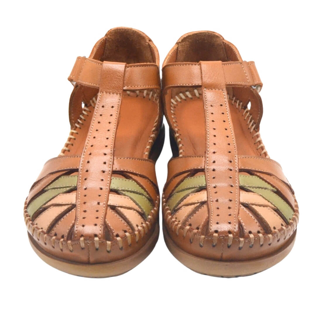 Venüs Deri Kadın Sandalet Taba 25033540Y - Thumbnail