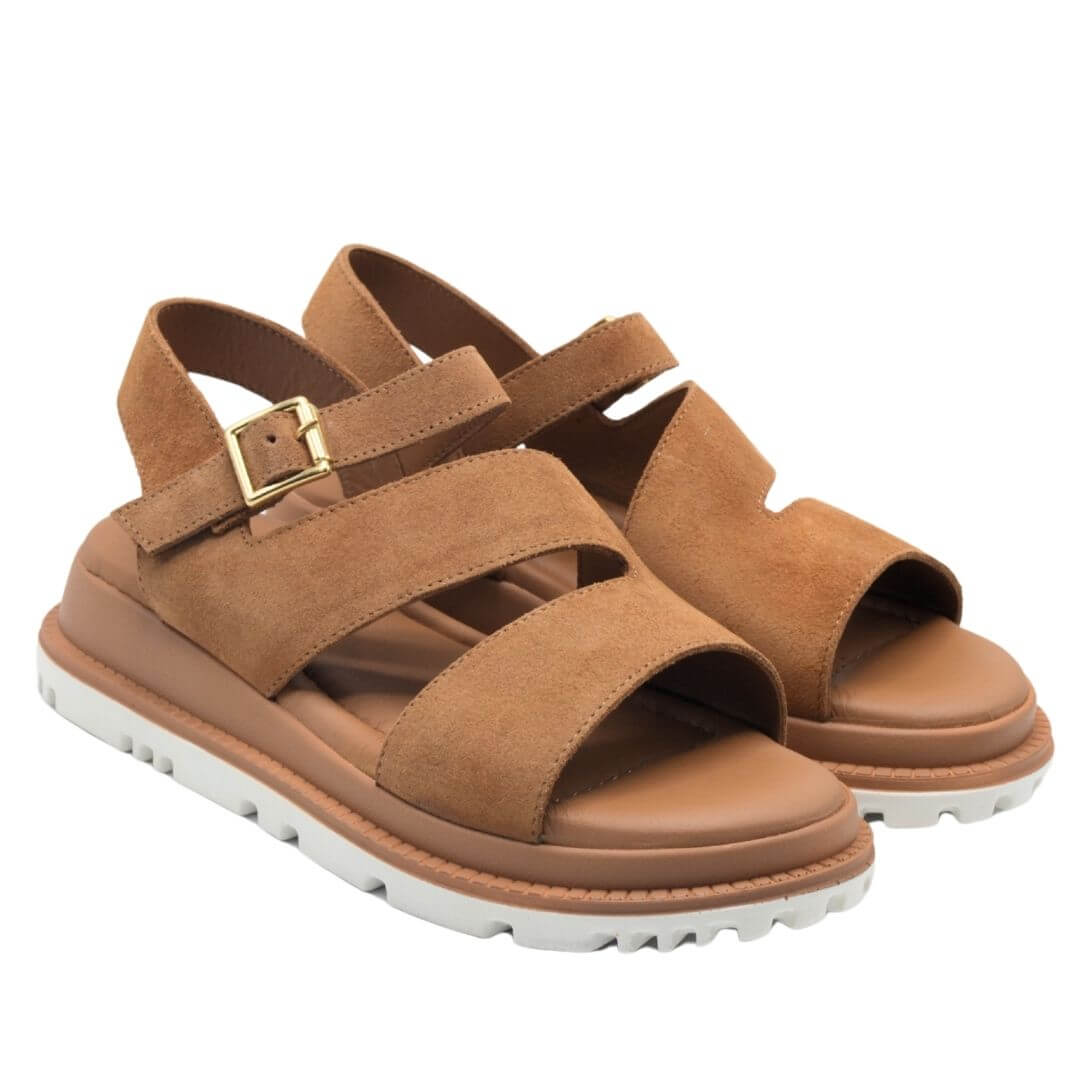 Venüs - Venüs Deri Kadın Süet Sandalet Taba 25470015Y Venüs - Venüs Deri Kadın Süet Sandalet Taba 25470015Y