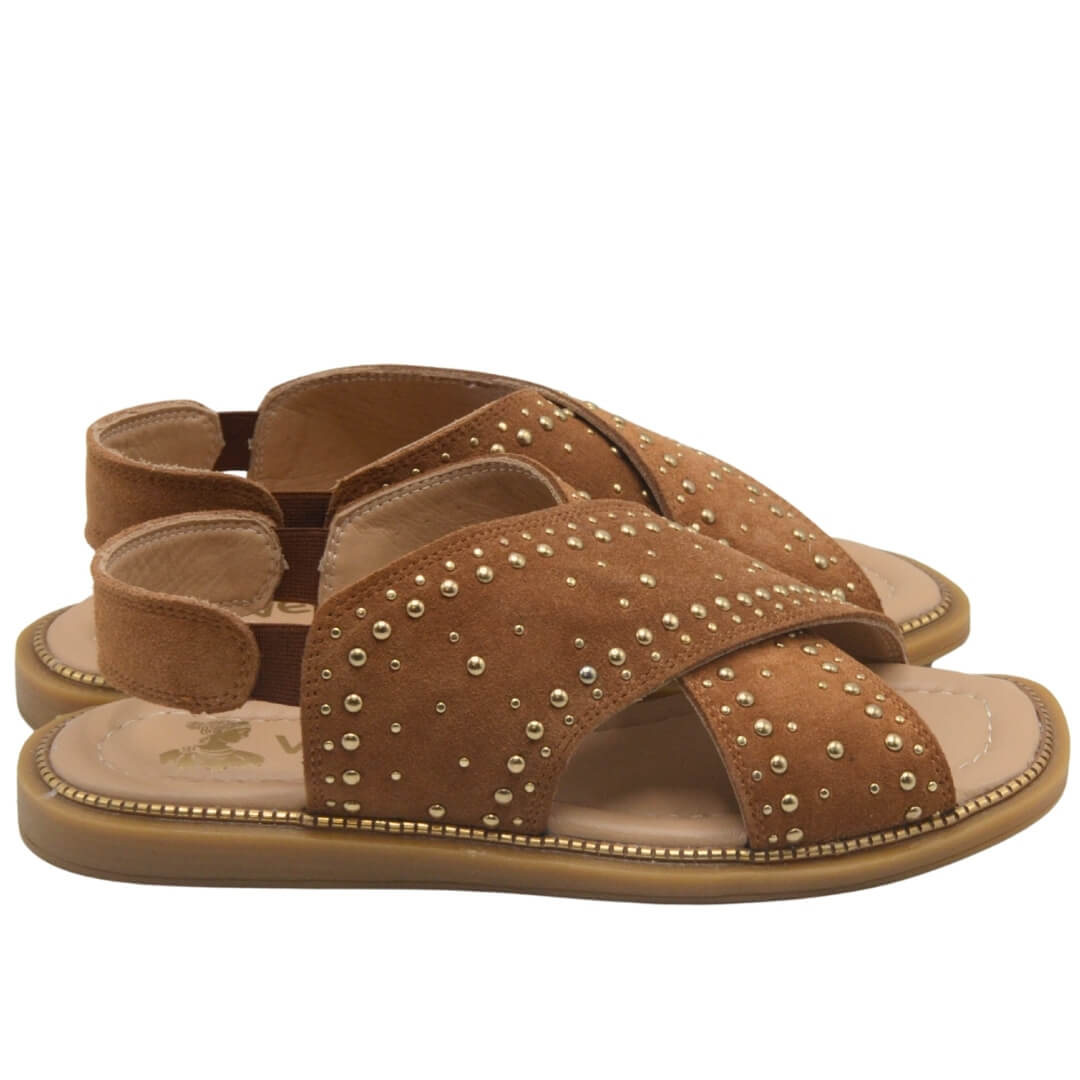 Venüs - Venüs Deri Kadın Süet Sandalet Taba 2512204Y Venüs - Venüs Deri Kadın Süet Sandalet Taba 2512204Y