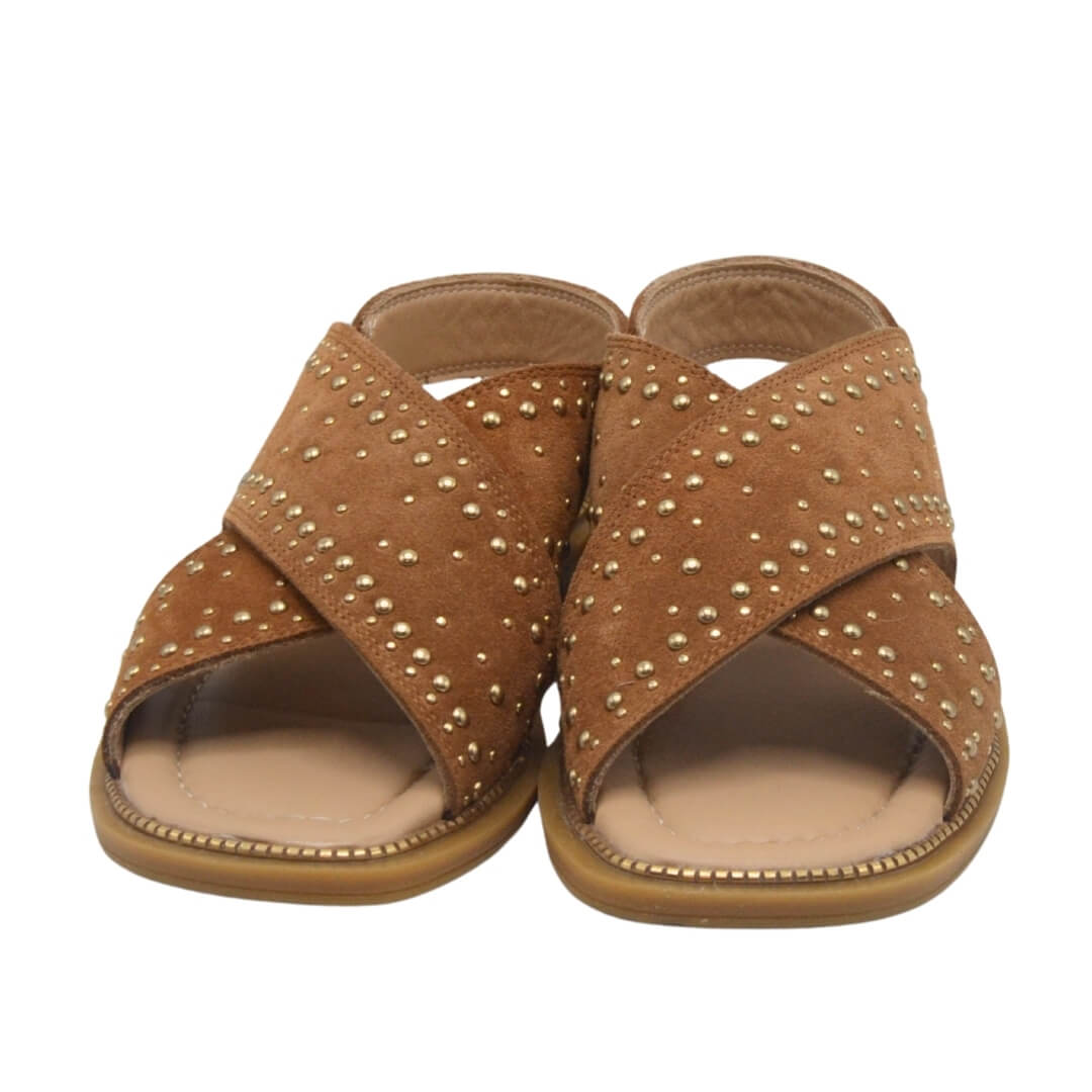 Venüs Deri Kadın Süet Sandalet Taba 2512204Y