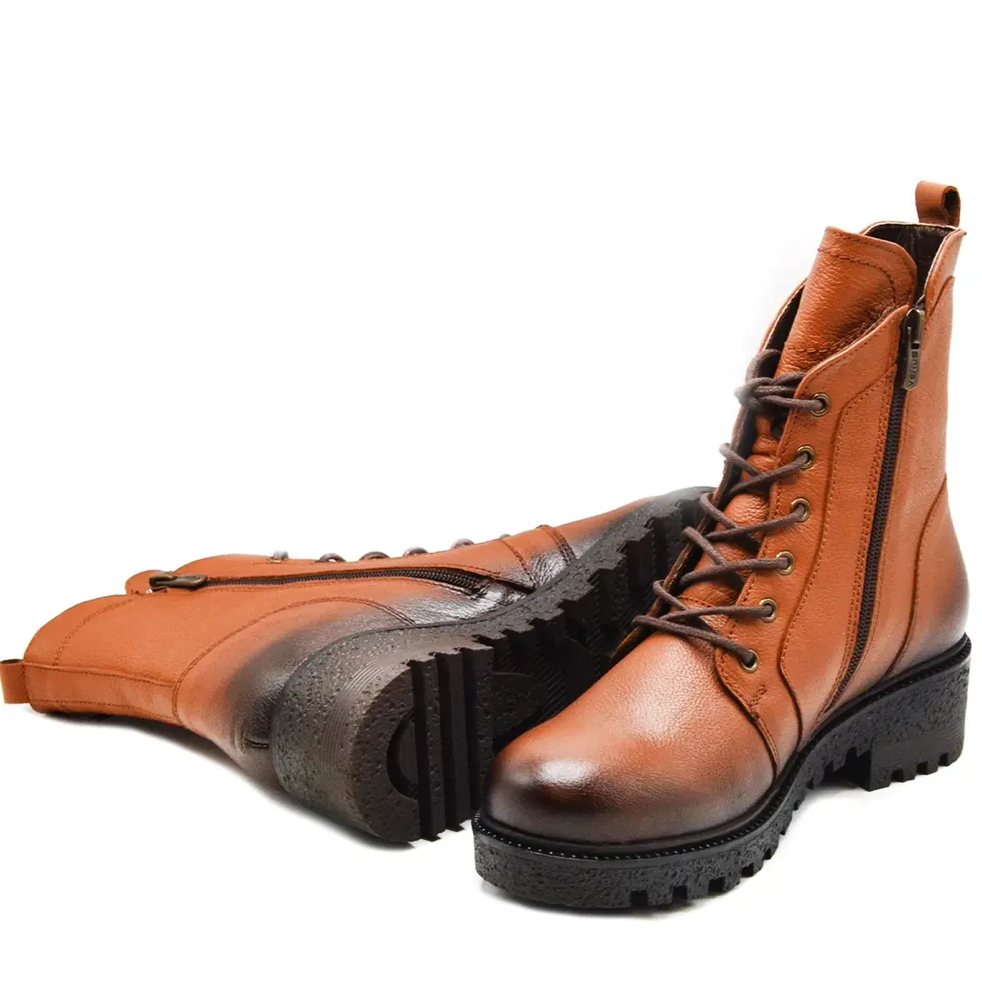 Venüs Deri Kadın Casual Bot Taba 1950891K