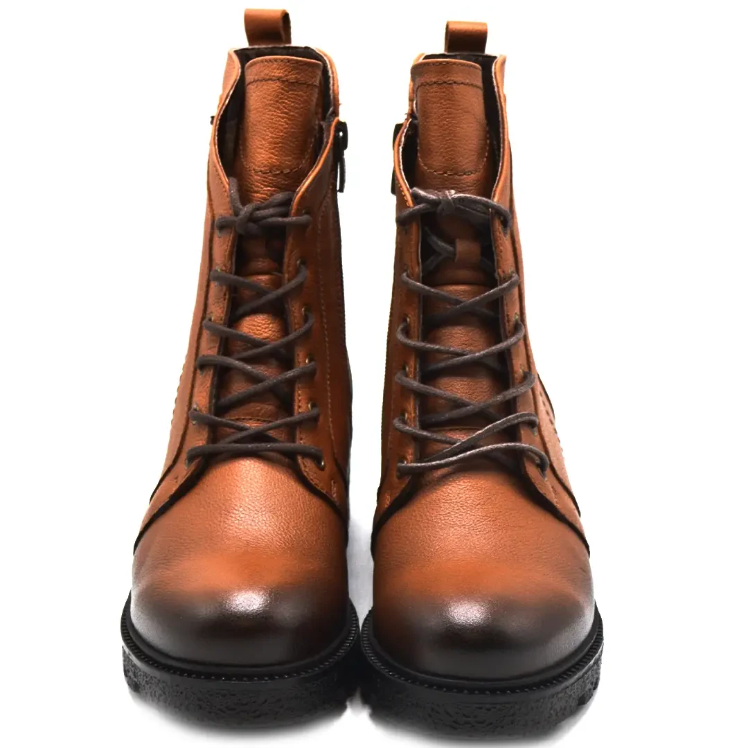 Venüs Deri Kadın Casual Bot Taba 1950891K - Thumbnail