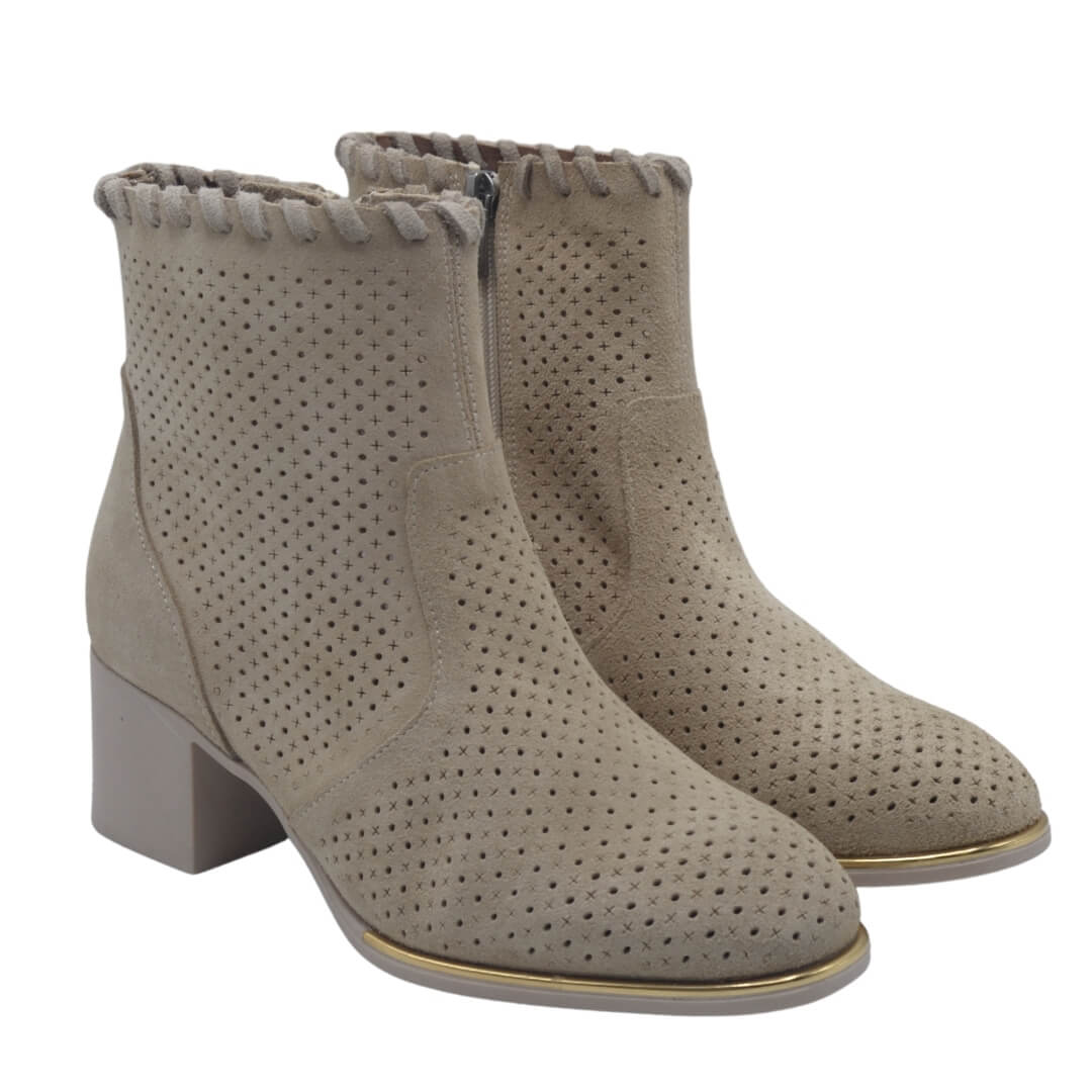 Venüs Deri Kadın Süet Yazlık Bot Taş 2512750Y