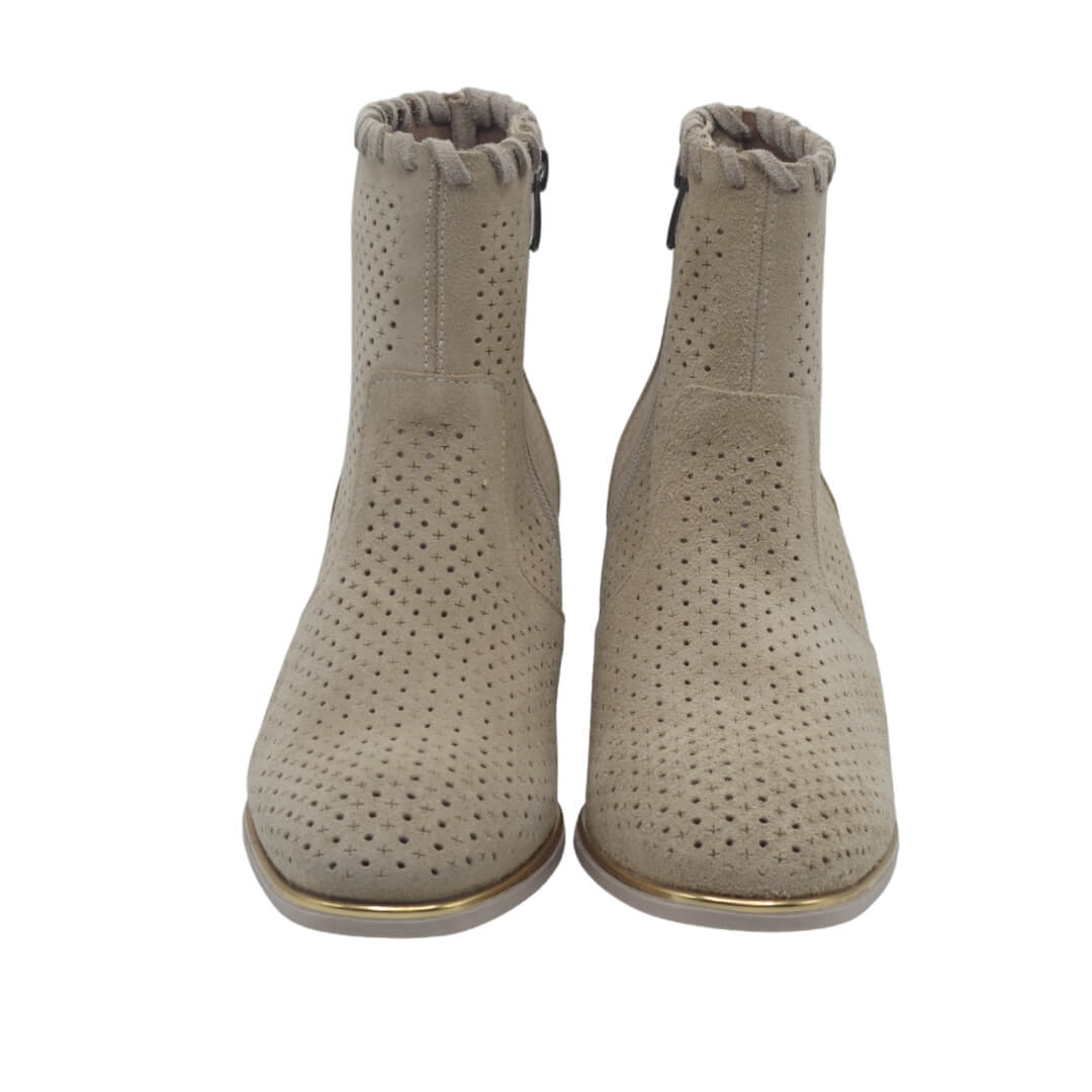 Venüs Deri Kadın Süet Yazlık Bot Taş 2512750Y - Thumbnail