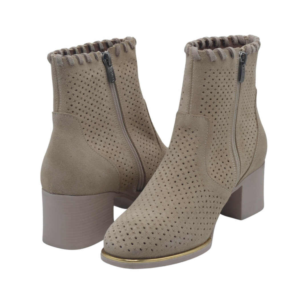 Venüs Deri Kadın Süet Yazlık Bot Taş 2512750Y - Thumbnail