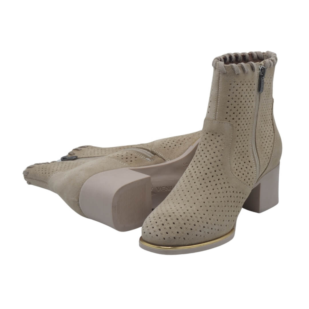 Venüs Deri Kadın Süet Yazlık Bot Taş 2512750Y