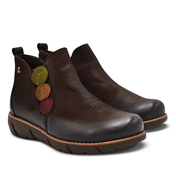 Venüs Deri Kadın Nubuk Comfort Bot Kahve 1953755K