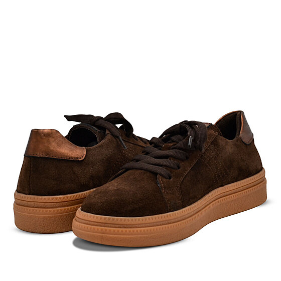 Venüs Deri Kadın Sneaker Spor Ayakkabı Kahve 2652451K - 3