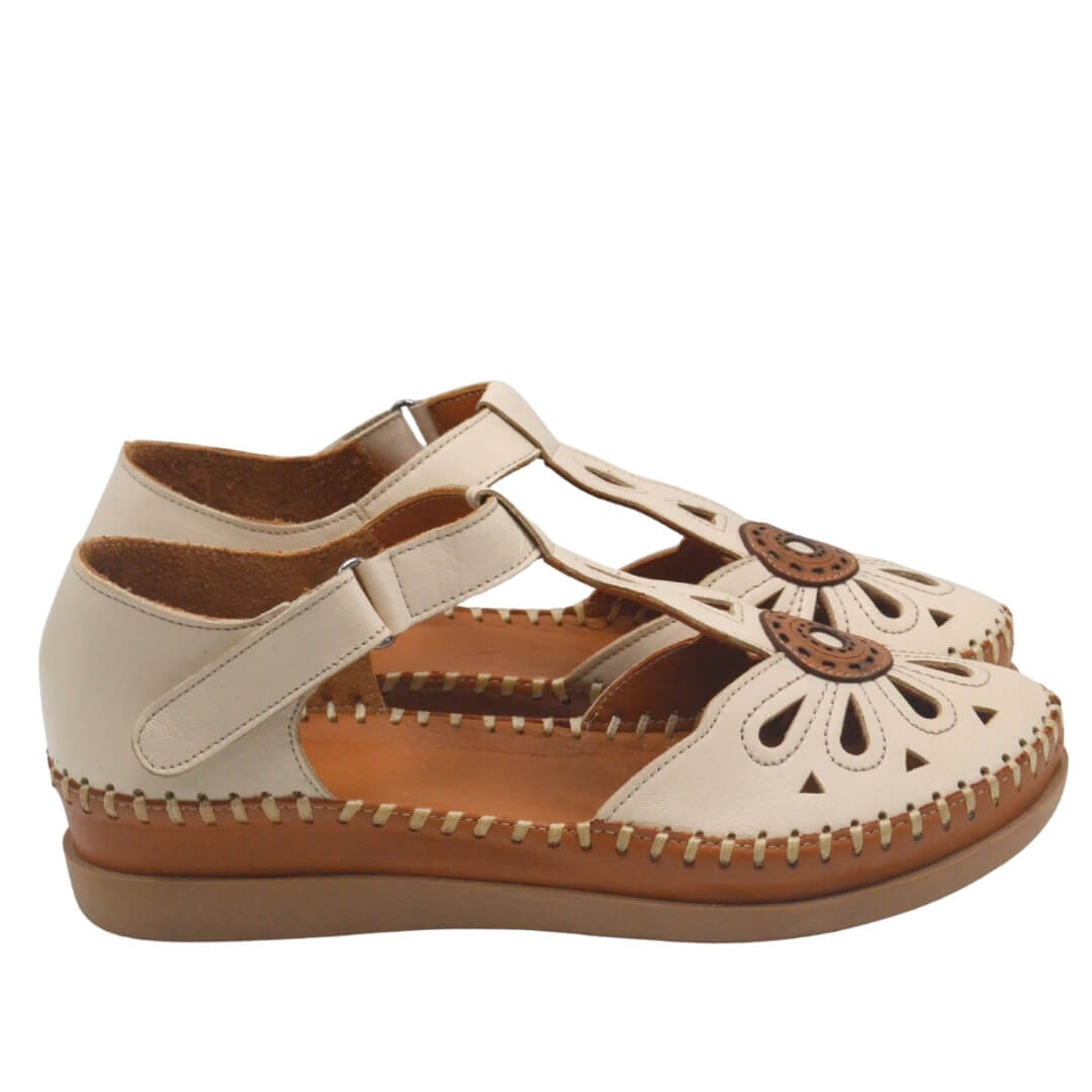 Venüs - Venüs Deri Kadın Sandalet Bej 18793505Y Venüs - Venüs Deri Kadın Sandalet Bej 18793505Y