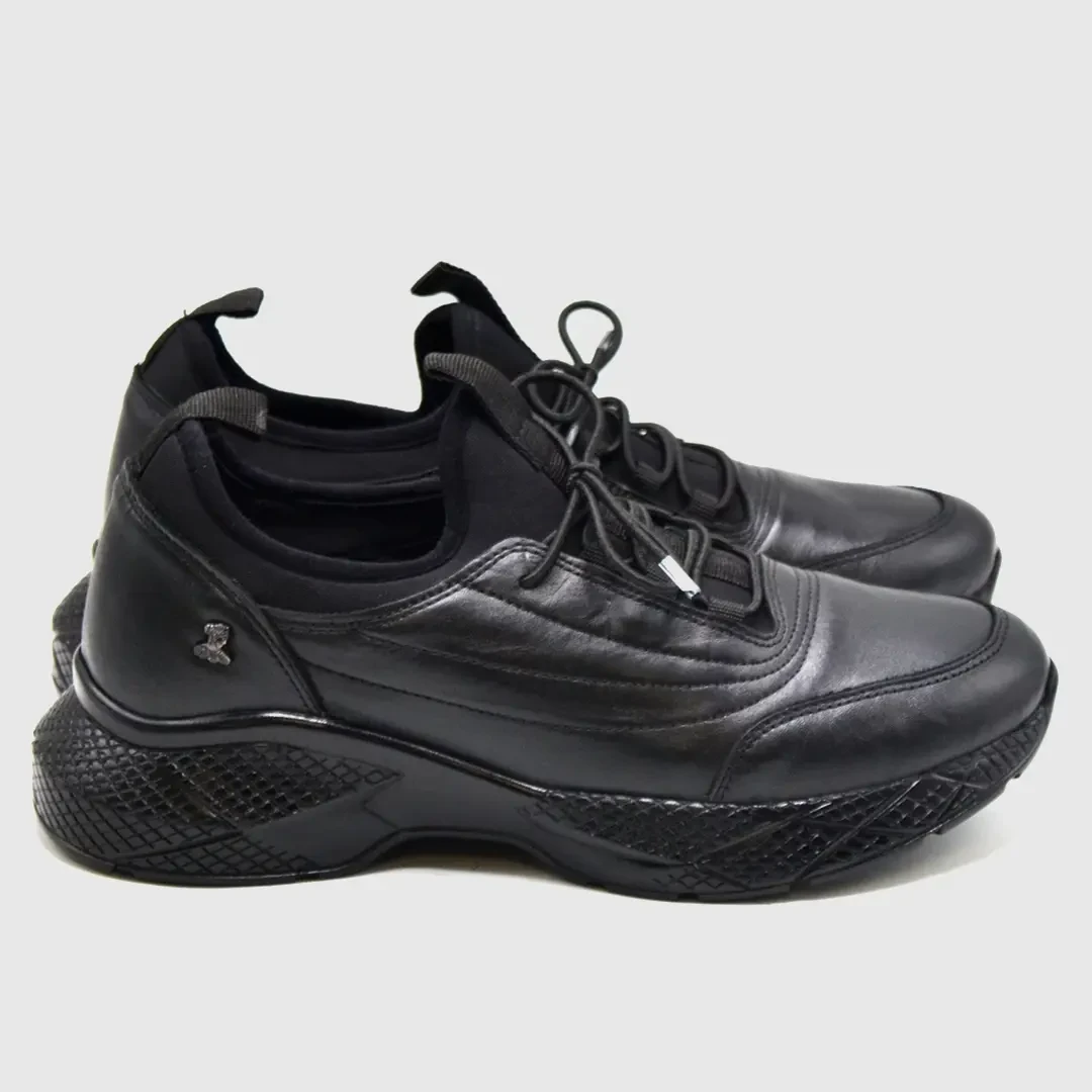Venus Women's Leather Airflow Comfort Shoes - Black 2216603K (1)