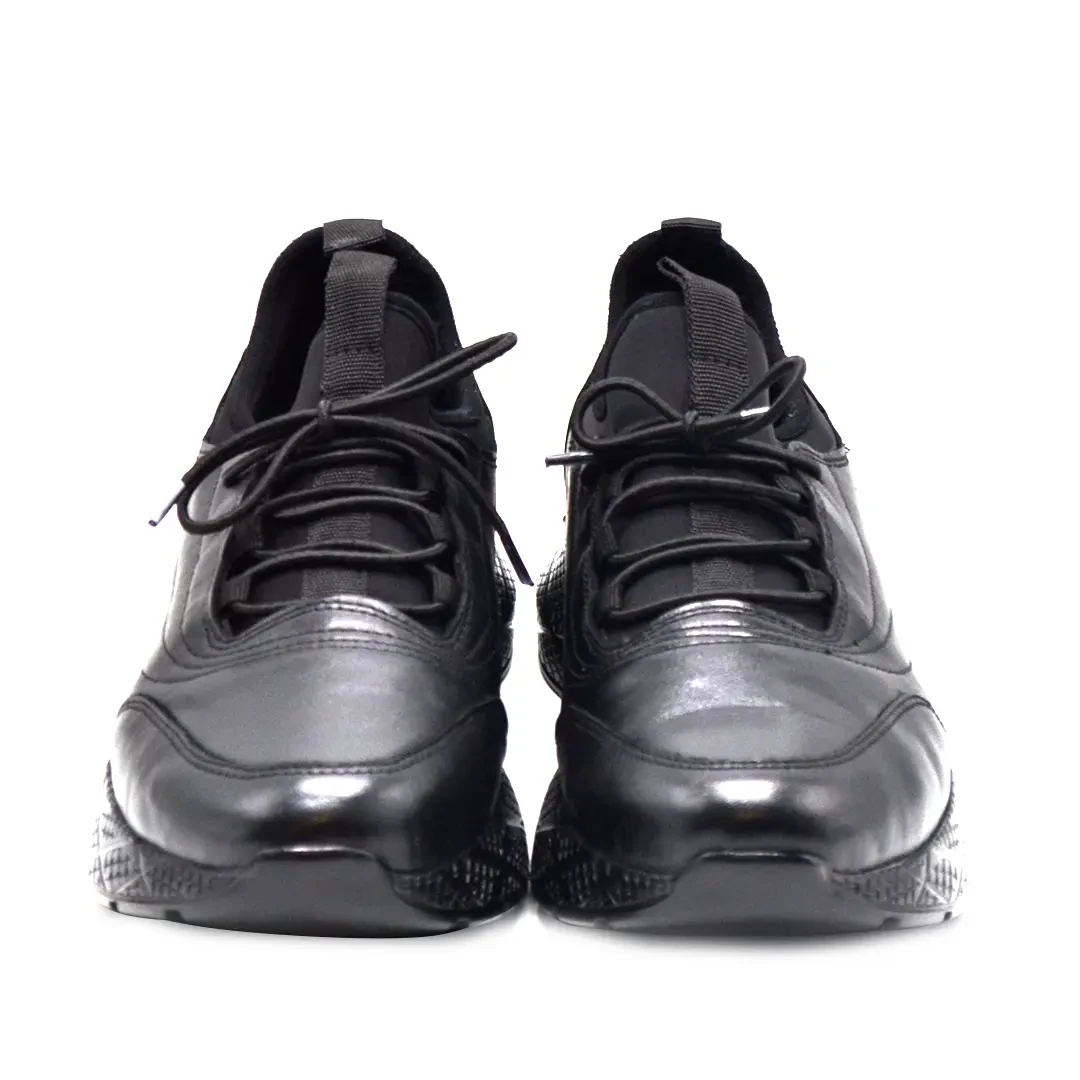 Venus Women's Leather Airflow Comfort Shoes - Black 2216603K - 6