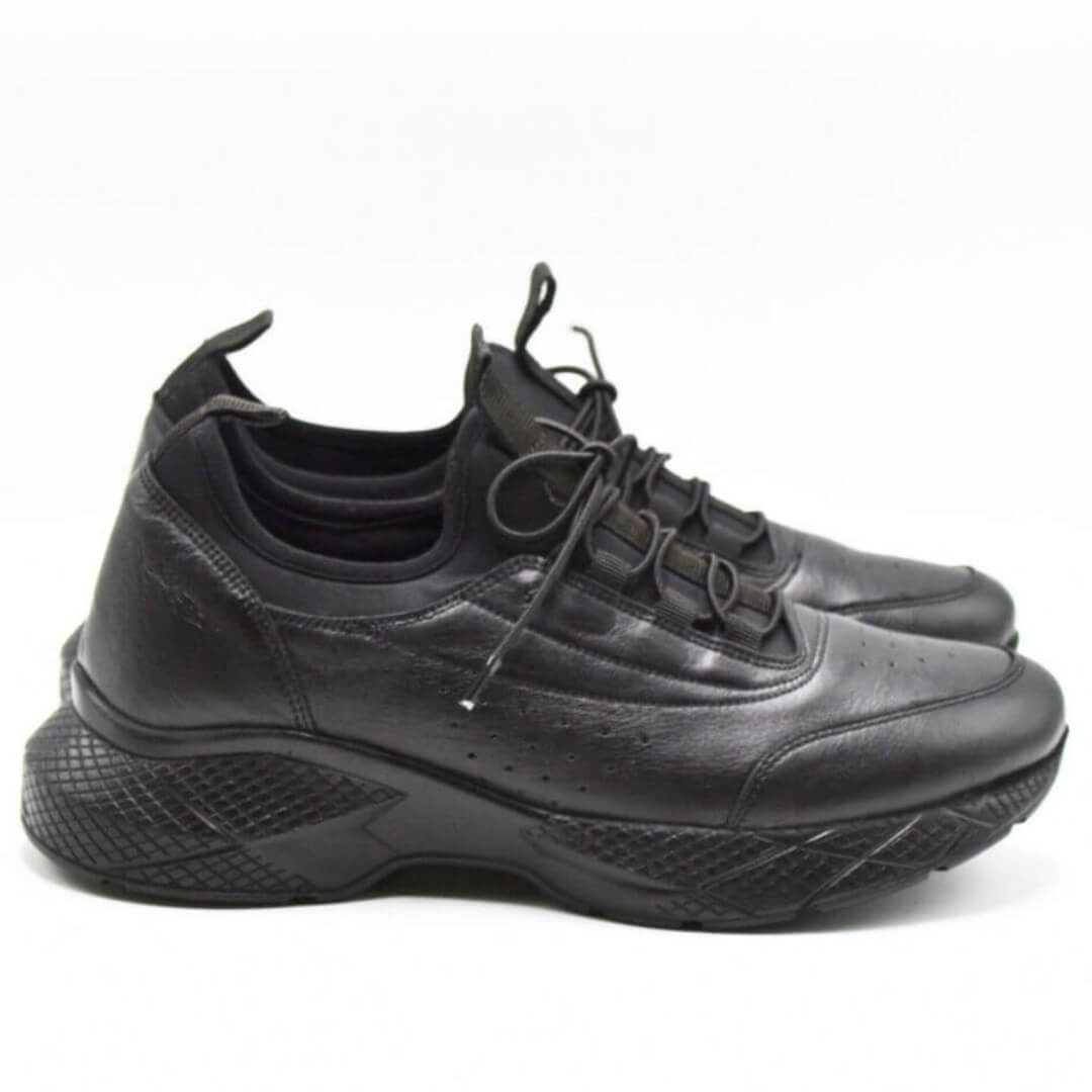 Venus Women's Leather Airflow Comfort Shoes - Black 2216603Y (1)