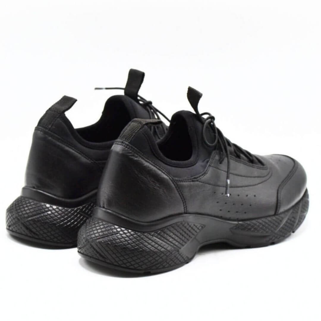 Venus Women's Leather Airflow Comfort Shoes - Black 2216603Y - 4
