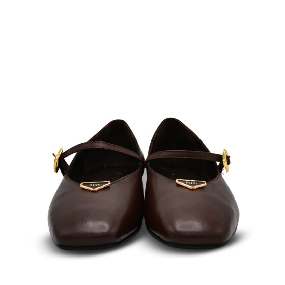 Venus Women's Leather Ballet Flats - Brown 2511109Y - 6