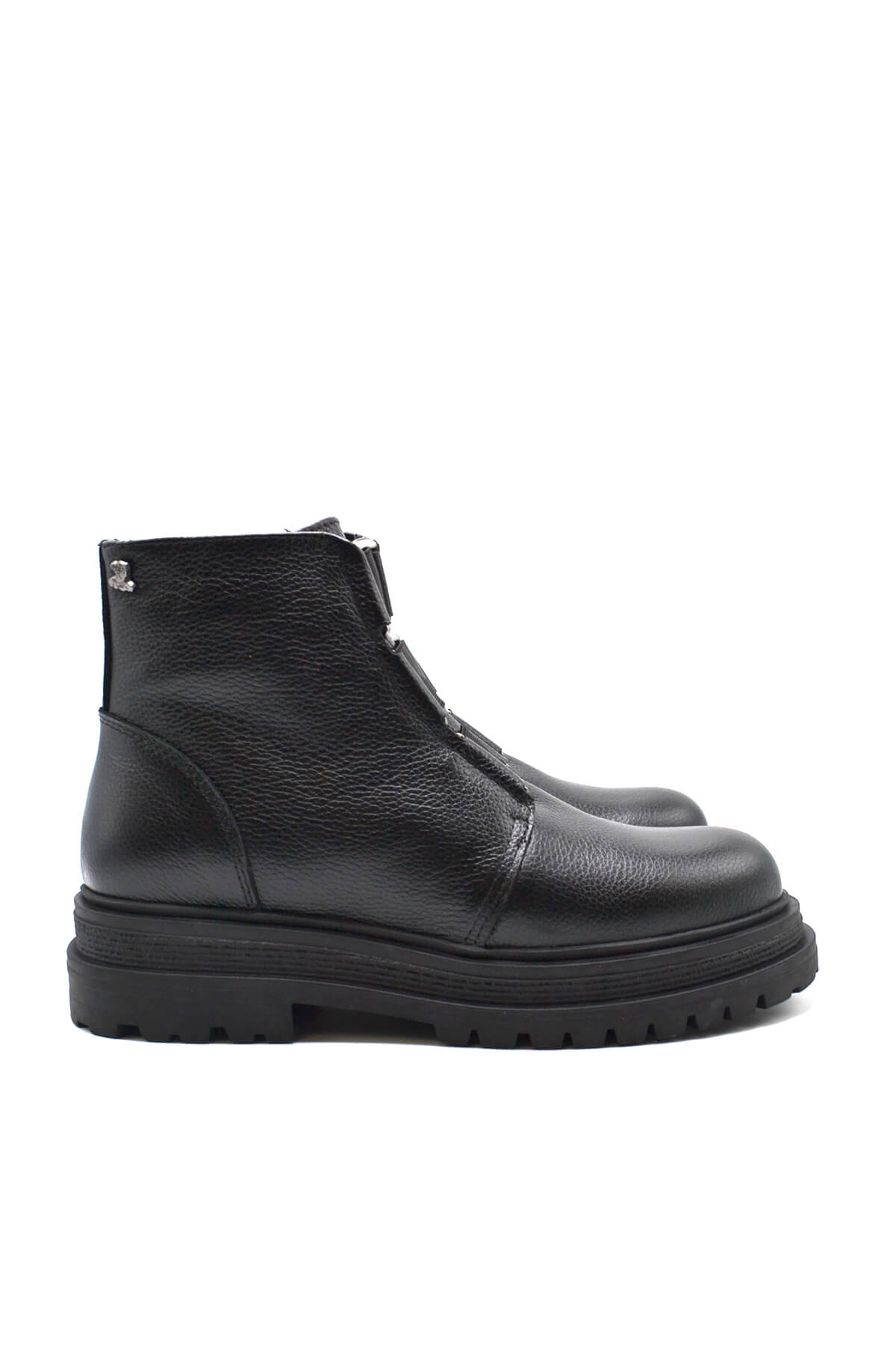 Venus Women's Leather Casual Ankle Boots - Black 2152102K - 3