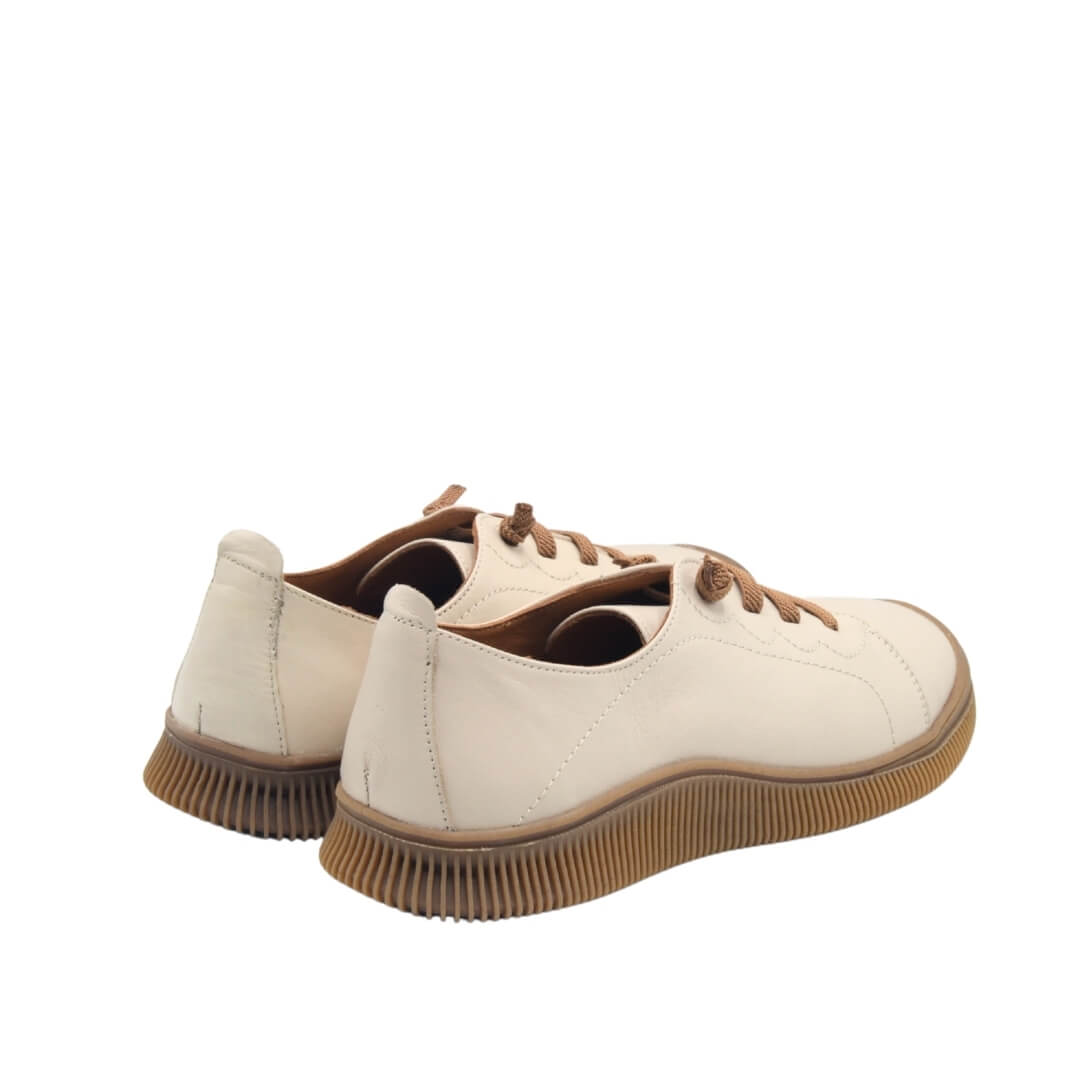 Venus Women's Leather Casual Shoes - Beige 2413504Y - 4