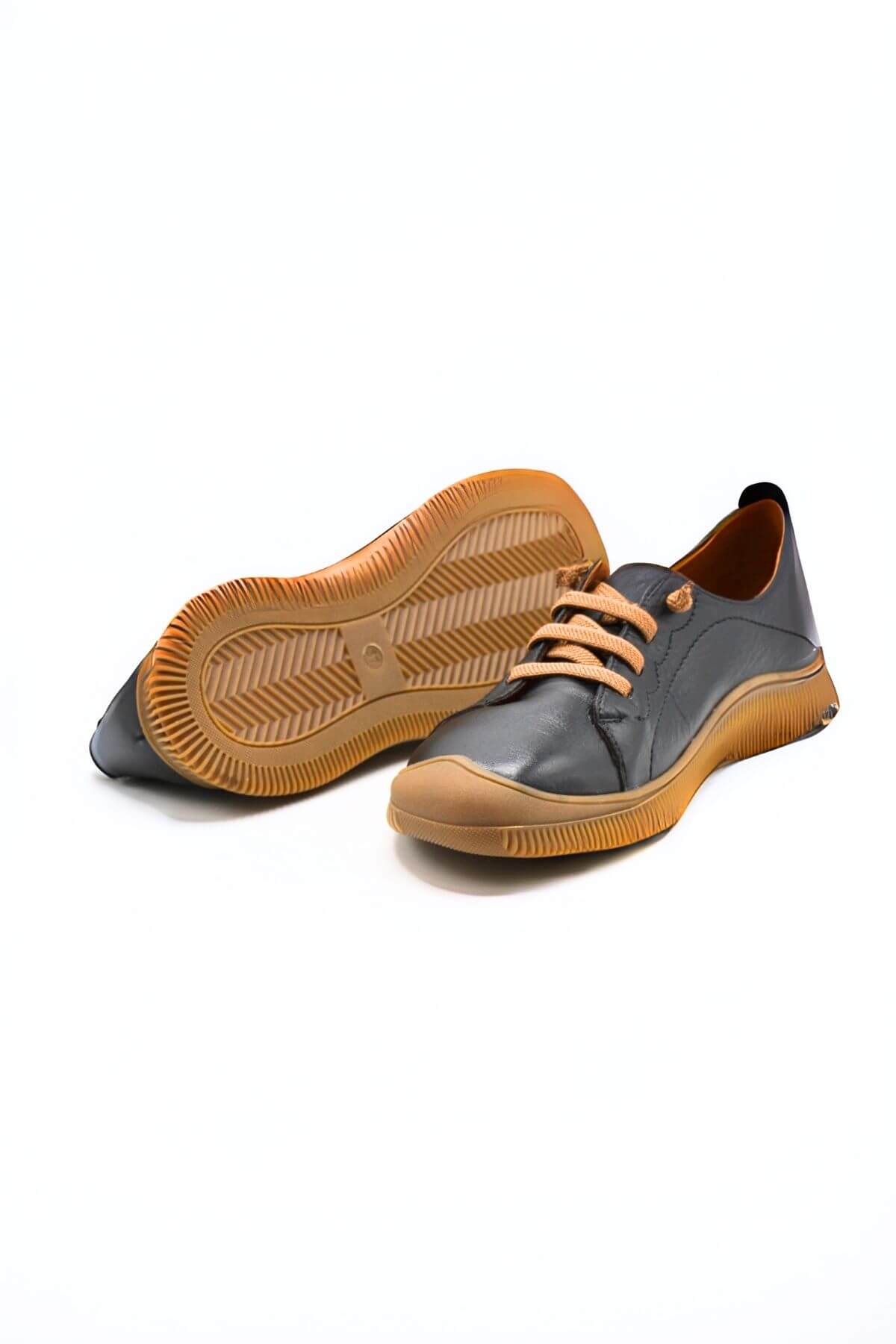 Venus Women's Leather Casual Shoes - Black 2413504Y - 5