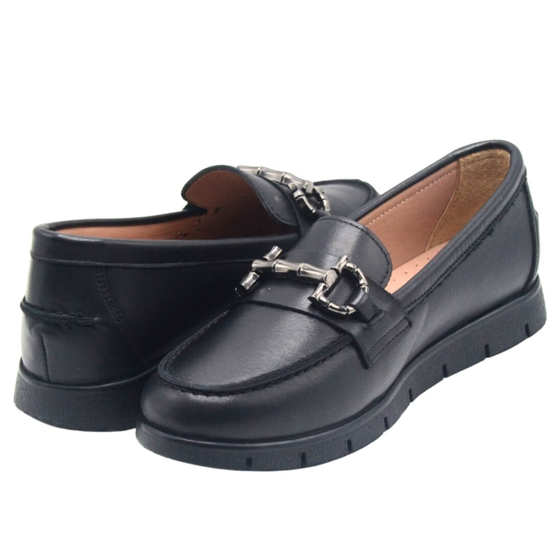 Venus Women's Leather Casual Shoes - Black 25076042Y - 4