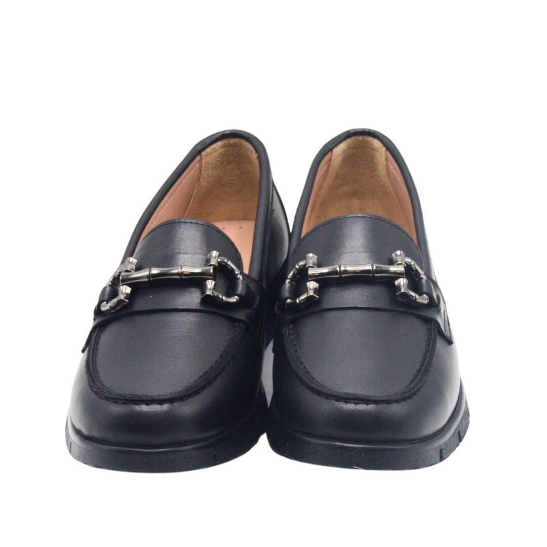 Venus Women's Leather Casual Shoes - Black 25076042Y - 6