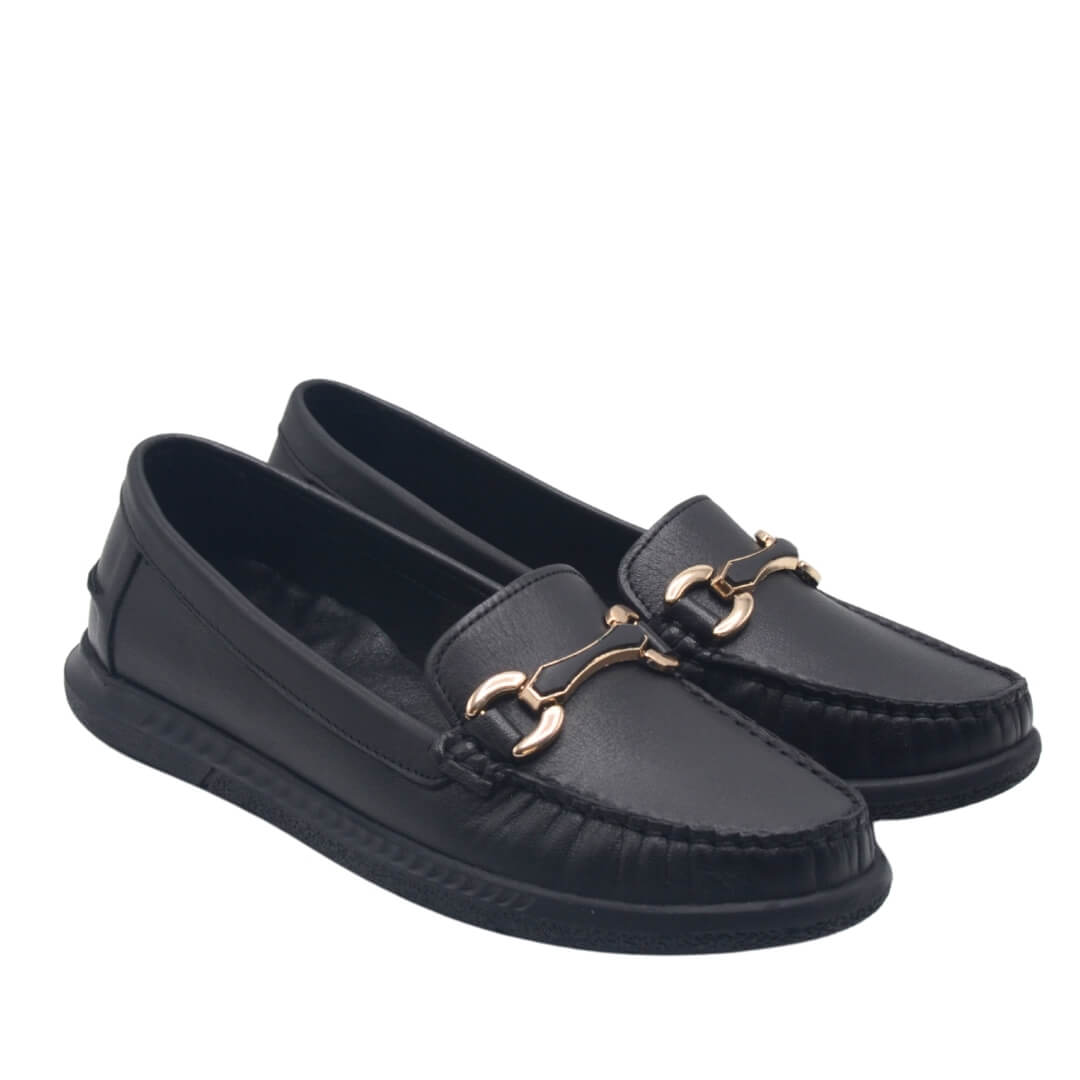 Venus Women's Leather Casual Shoes - Black 25484103Y - 1