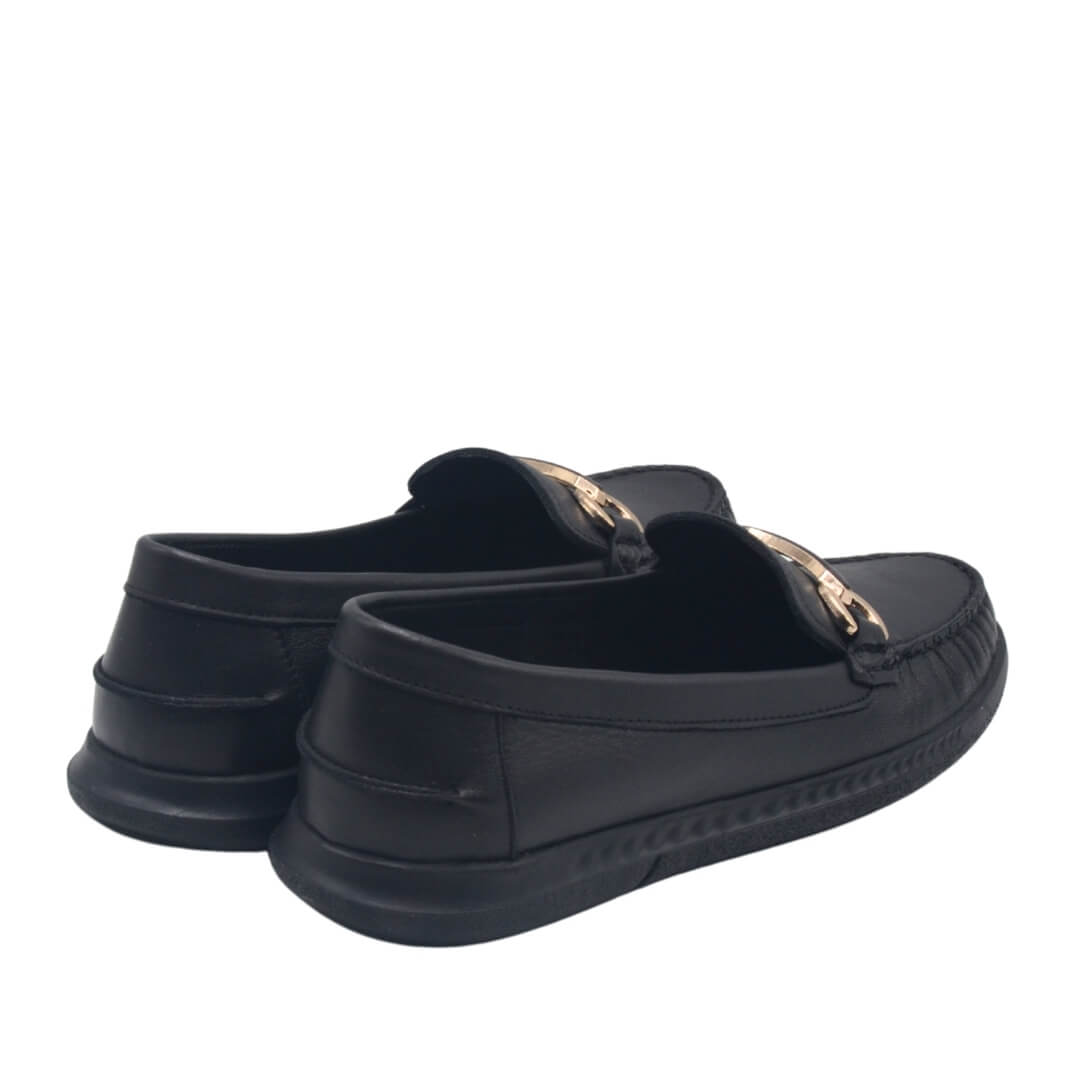 Venus Women's Leather Casual Shoes - Black 25484103Y - 3