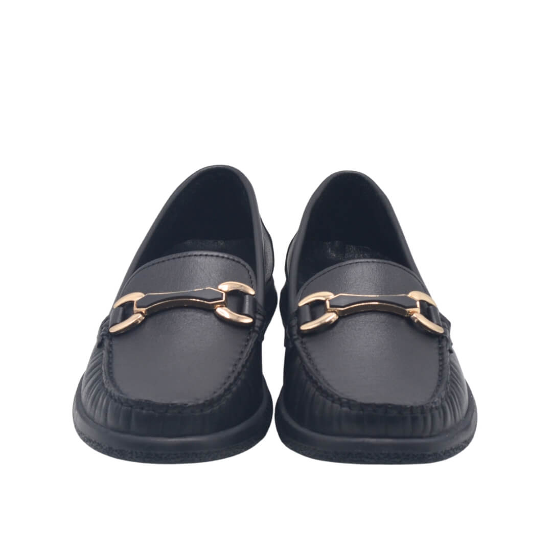Venus Women's Leather Casual Shoes - Black 25484103Y - 6