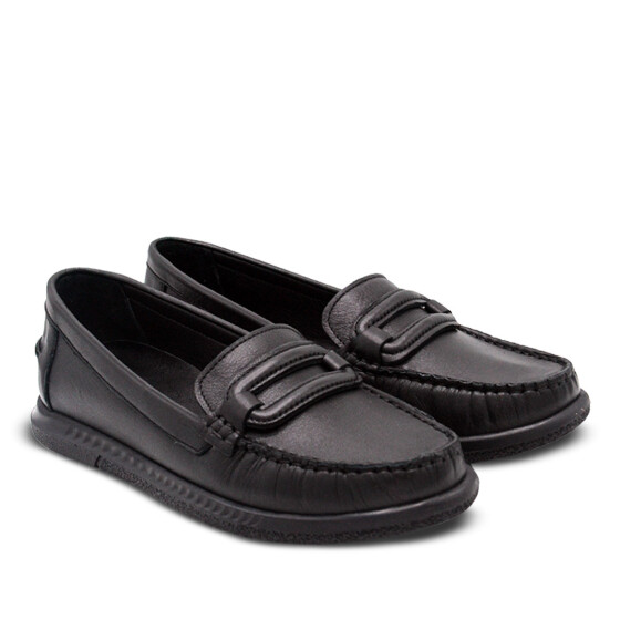 Venus Women's Leather Casual Shoes - Black 25484105Y