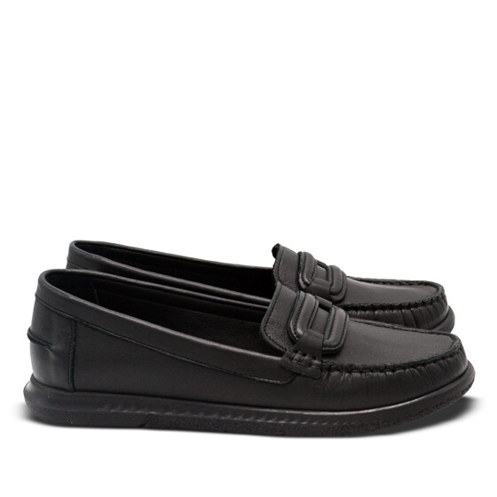 Venus Women's Leather Casual Shoes - Black 25484105Y (1)
