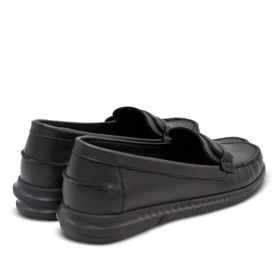 Venus Women's Leather Casual Shoes - Black 25484105Y - 3