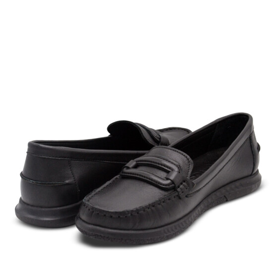 Venus Women's Leather Casual Shoes - Black 25484105Y - 4